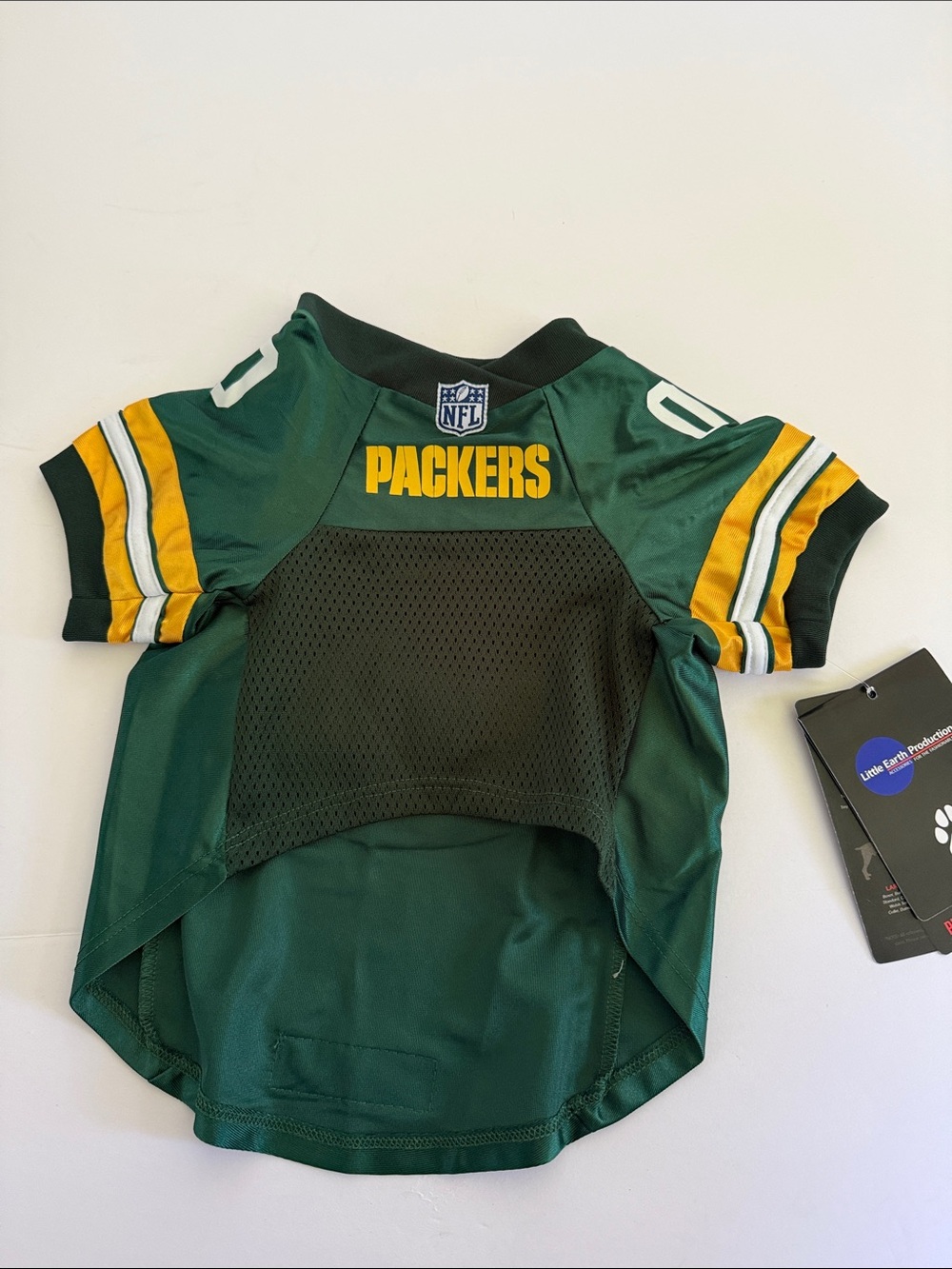 Green Bay Packers NFL Dog Jersey Size Medium NWT - Picture 2 of 7
